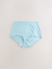 Amarelo/Branco - Pacote de calcinhas de algodão com calcinhas completas 10 - Imagem 5 de 13