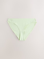 أصفر/أبيض - عبوة مكونة من 10 سراويل داخلية قطنية بتغطية كاملة - صورة 2 من 13