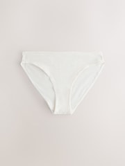 أصفر/أبيض - عبوة مكونة من 10 سراويل داخلية قطنية بتغطية كاملة - صورة 5 من 13