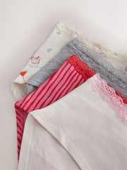 Margarita - حزمة سراويل داخلية من 4 قطع مصنوعة من القطن والدانتيل - صورة 7 من 7