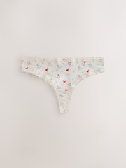 Margarita - حزمة سراويل داخلية من 4 قطع مصنوعة من القطن والدانتيل - صورة 2 من 7