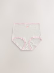 Margarita Full Brief Cotton and Lace Knickers 4 Pack - Image 2 of 7