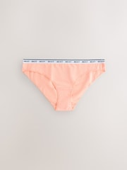 Orange/Weiß - Baumwollslips mit Logo, 10 er-Pack - Bild 10 von 13