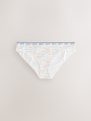 Orange/Weiß - Baumwollslips mit Logo, 10 er-Pack - Bild 8 von 13