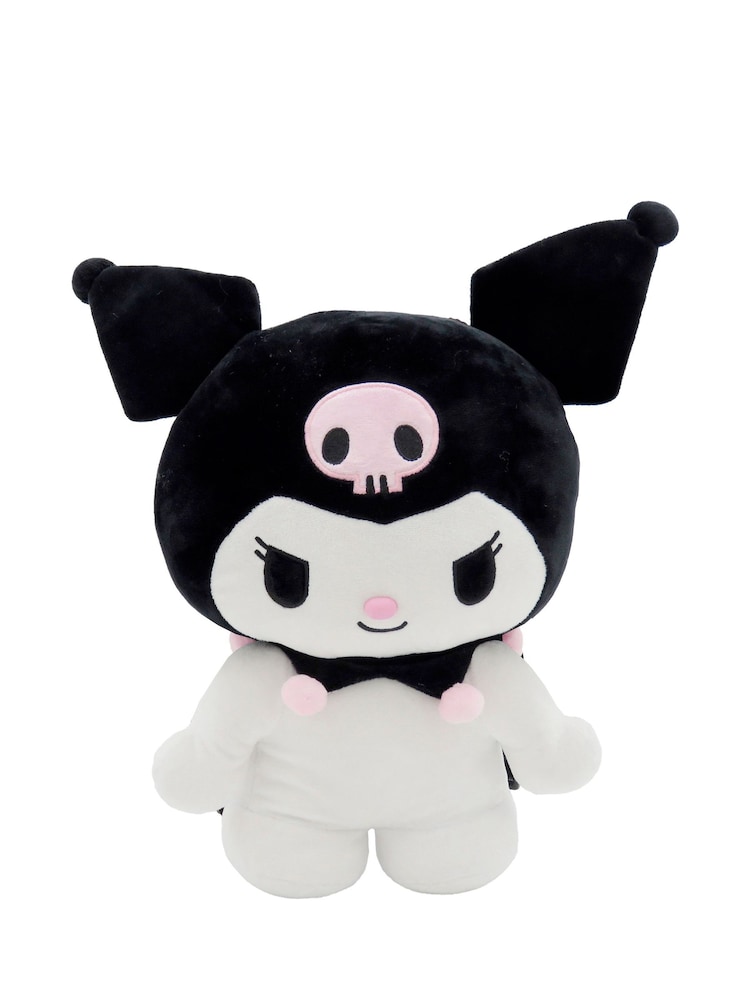 Peers Hardy Sanrio Plush Black Backpack Kuromi - Image 1 of 3 Peers Hardy Sanrio Plush Black Backpack Kuromi - Image 1 of 3