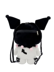 Peers Hardy Sanrio Plush Black Backpack Kuromi - Image 2 of 3