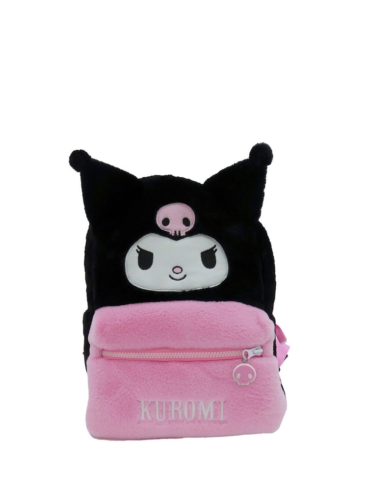 Peers Hardy Sanrio Kuromi Functional Plush Black Backpack - Image 1 of 3