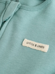 Зелений - Two Way Zip немовля Sleepsuits 4 Pack (0міс.-2р.) - Image 13 of 15