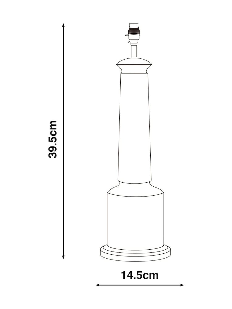 Green Charlcote Table Lamp Base - Image 6 of 6 Green Charlcote Table Lamp Base - Image 6 of 6