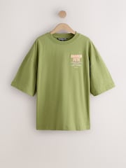 Green National Trust Licence Graphic Crew Neck T-Shirt - Image 6 of 9