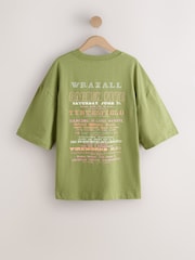 Green National Trust Licence Graphic Crew Neck T-Shirt - Image 7 of 9