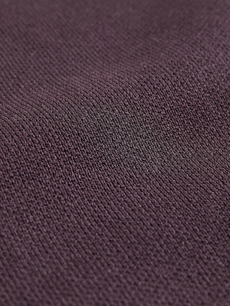 Chocolate Brown Smart Button Up Knitted Waistcoat - Image 8 of 8