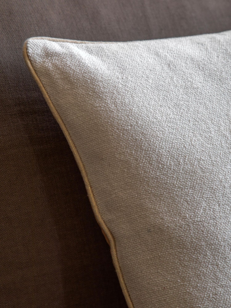 Gallery Home Cream Luxe Embroidered Christmas Tree Cushion - Image 2 of 7 Gallery Home Cream Luxe Embroidered Christmas Tree Cushion - Image 2 of 7