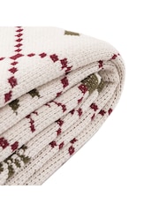 Gallery Home Multi Heritage Fairisle Chenille Woven Throw - Image 3 of 5