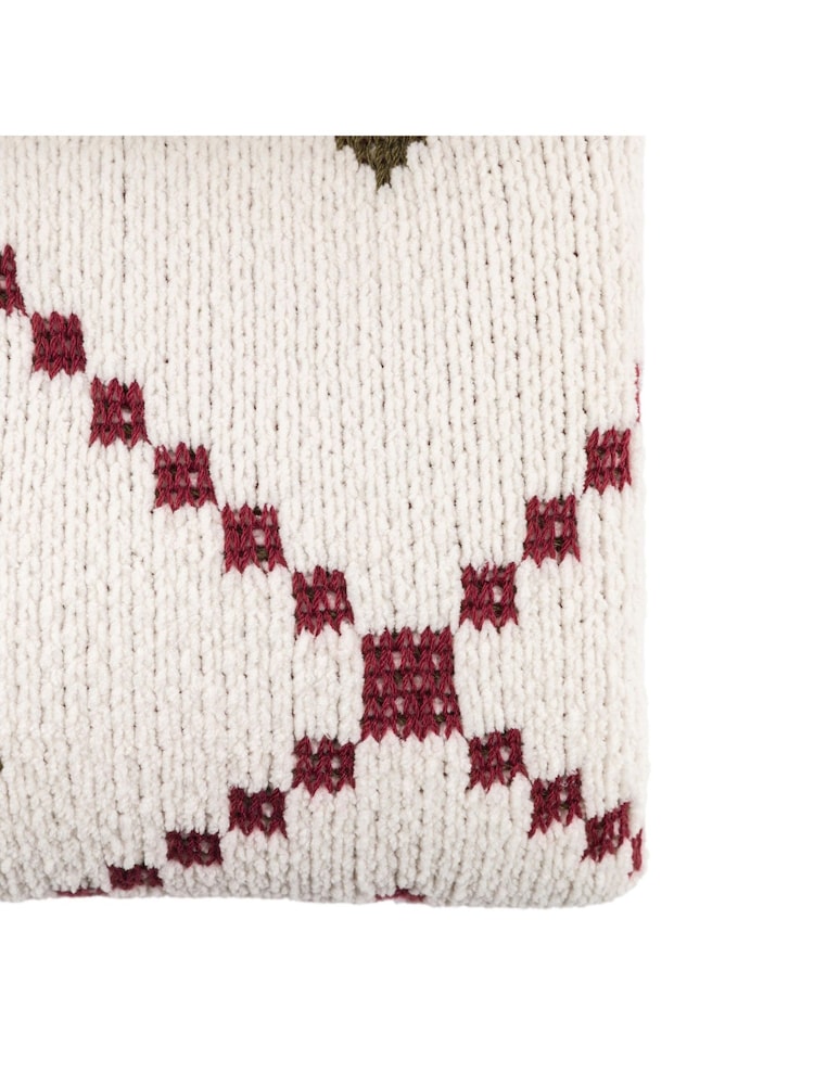 Gallery Home Multi Heritage Fairisle Chenille Woven Throw - Image 3 of 3