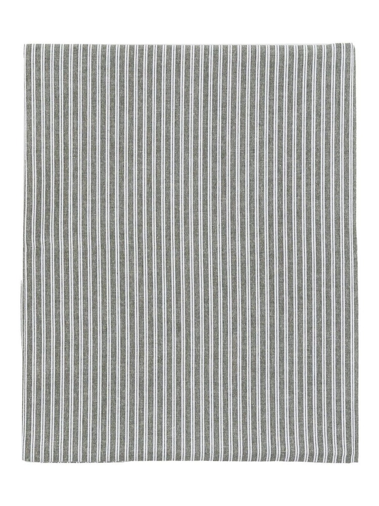 Gallery Home Green Woodland Festive Stripe Table 180cm - Image 1 of 3