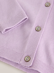 Lilac Purple Cardigan (3mths-10yrs) - Image 7 of 7