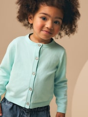 薄荷綠色 - 開襟衫（3 個月至 10 歲） - 圖片 3，共 7