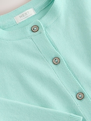 薄荷綠色 - 開襟衫（3 個月至 10 歲） - 圖片 6，共 7