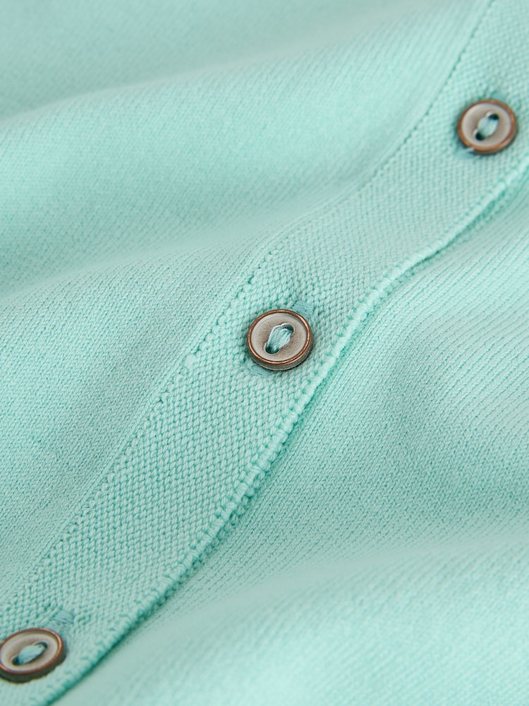 薄荷綠色 - 開襟衫（3 個月至 10 歲） - 圖片 7，共 7