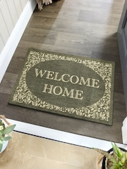 My Mat Green Floral Welcome Home Mat - Image 1 of 4