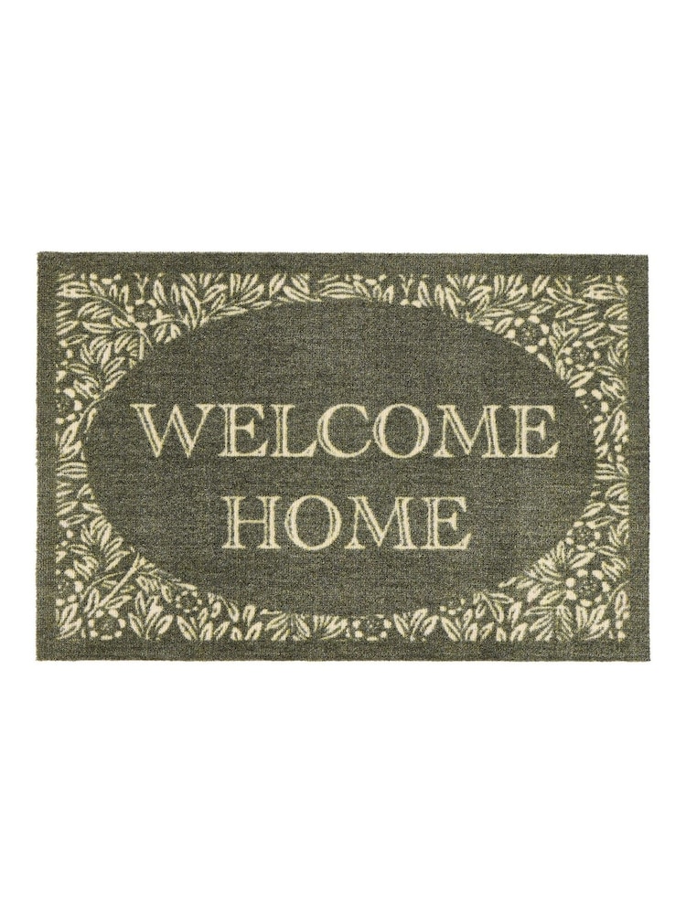 My Mat Green Floral Welcome Home Mat - Image 2 of 4