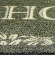 My Mat Green Floral Welcome Home Mat - Image 4 of 4