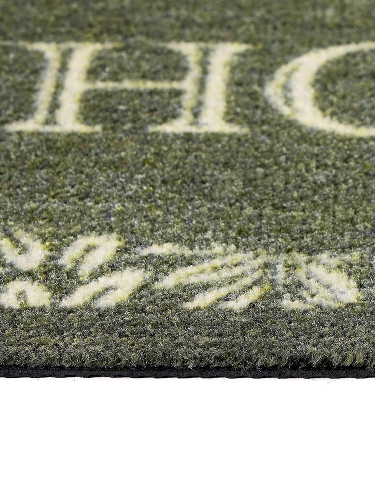 My Mat Green Floral Welcome Home Mat - Image 4 of 4
