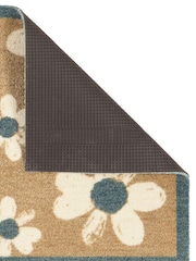 My Mat Beige Flower Home Runner - Image 3 of 4