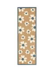 My Mat Beige Flower Home Runner - Image 4 of 4