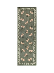 My Mat Green Home in Bloom Runner - Image 1 of 4