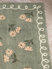 My Mat Green Home in Bloom Runner - Image 2 of 4