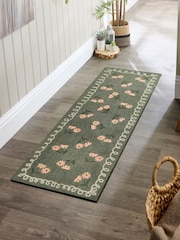 My Mat Green Home in Bloom Runner - Image 4 of 4