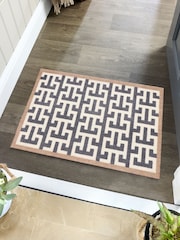 My Mat Grey Form Geo Mat - Image 1 of 4