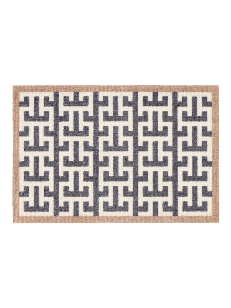 My Mat Grey Form Geo Mat - Image 2 of 4