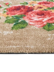 Hug Rug Beige Vintage Rose Mat - Image 3 of 3