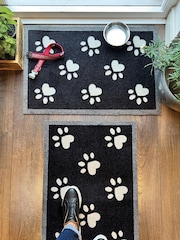 Howler & Scratch Navy Big Paw 2 Mat - Image 1 of 4