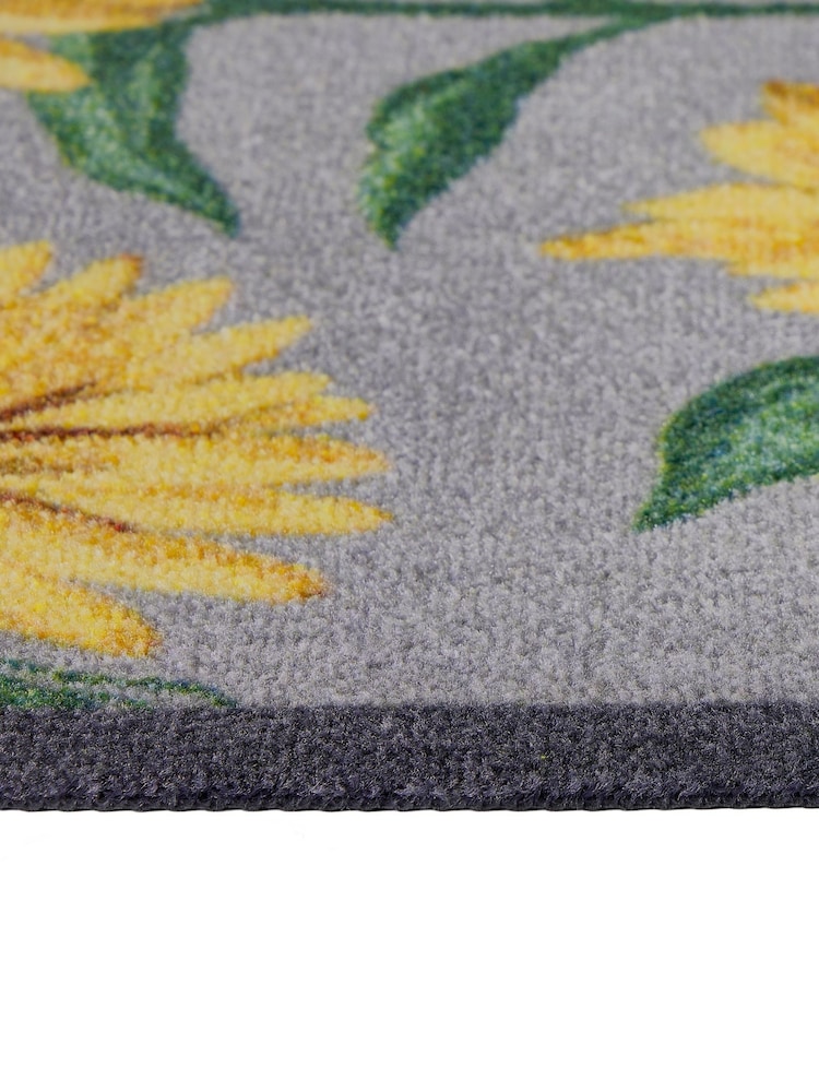 My Mat Grey Sunflowers Runner - Image 4 of 4