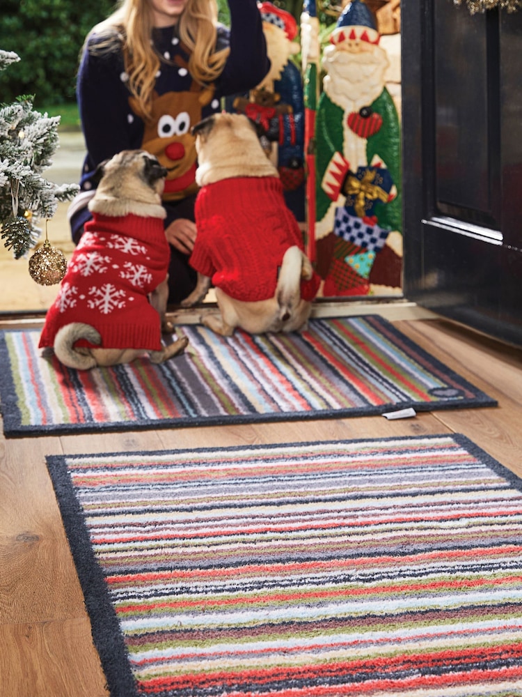 Hug Rug Multi Stripe 32 Mat - Image 1 of 4