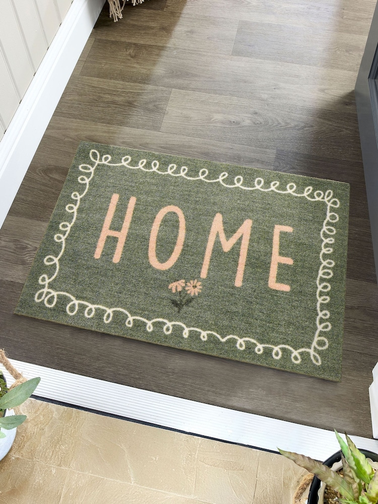 My Mat Green Home in Bloom Mat - Image 1 of 4 My Mat Green Home in Bloom Mat - Image 1 of 4