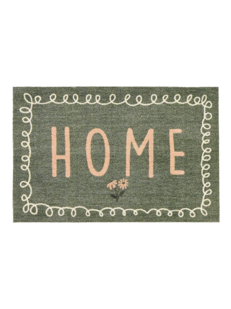 My Mat Green Home in Bloom Mat - Image 2 of 4