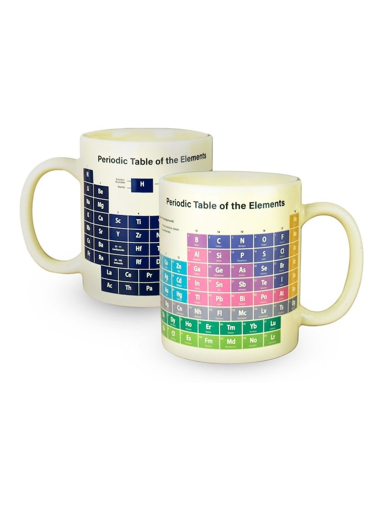 Gift Republic Yellow Heat Reveal Periodic Table Mug - Image 7 of 7 Gift Republic Yellow Heat Reveal Periodic Table Mug - Image 7 of 7
