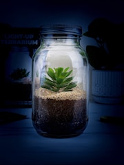 Gift Republic Blue Light Up Terrarium - Image 2 of 7