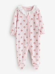 Pink & Weiß - Cath Kidston Baby Sleepsuits 3 Pack - Bild 4 von 5