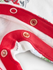 Blau/Weiß - Cath Kidston Baby Sleepsuits 3 Pack - Bild 8 von 8