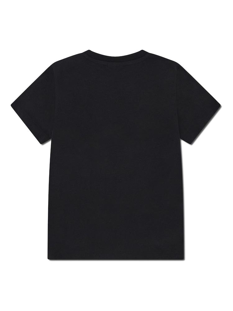 Lacoste Black Tiny Icon T-Shirt - Image 2 of 2