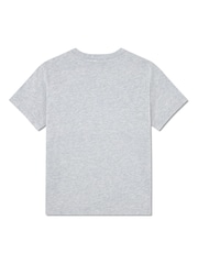 Lacoste Grey Core Logo T-Shirt - Image 2 of 3