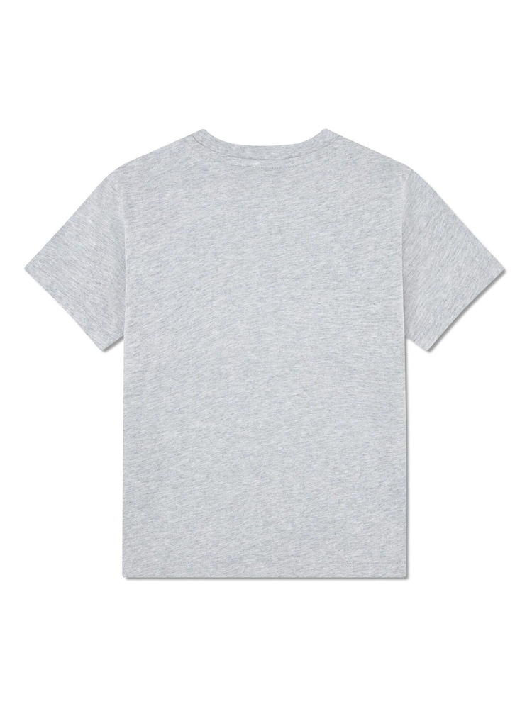 Lacoste Grey Core Logo T-Shirt - Image 2 of 3