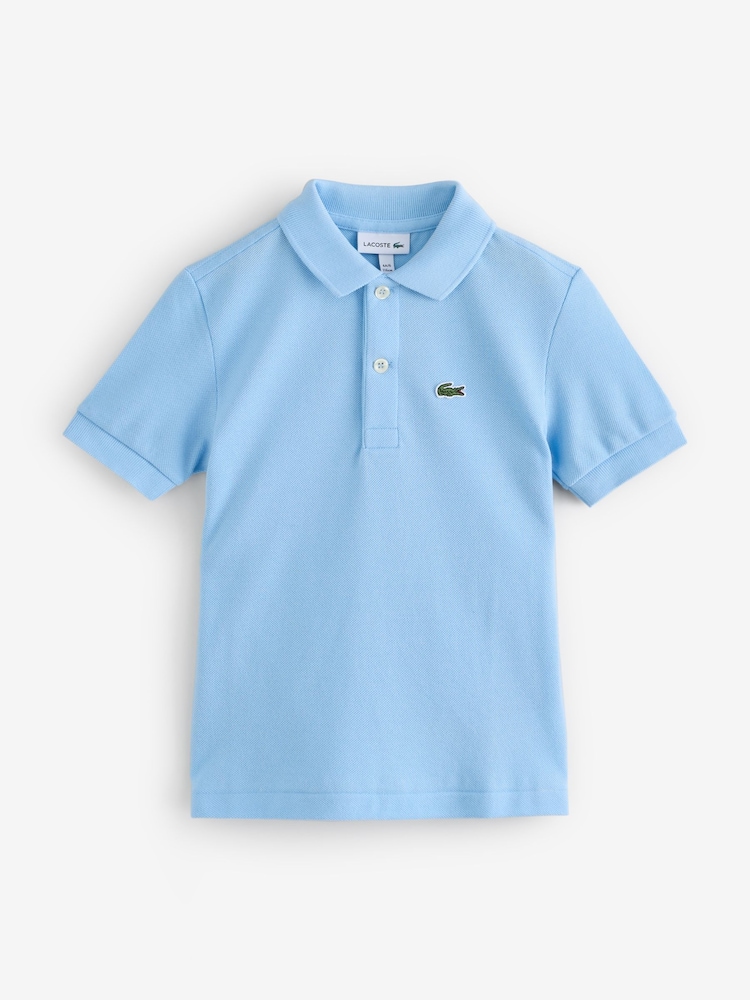 Lacoste Blue Petit Piqué Logo Polo Shirt - Image 1 of 1