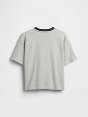 siva - Gap Star Wars Graphic Crew Neck Short Sleeve T-Shirt (4-13yrs) (4-13yrs) - Slika 2 iz 3